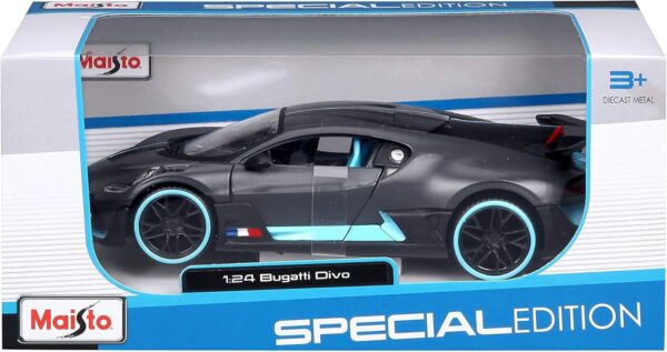 Maisto 1:24 Special Edition Bugatti DIVO, Darkgray - Image 5