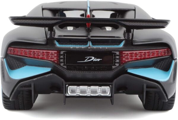 Maisto 1:24 Special Edition Bugatti DIVO, Darkgray - Image 4